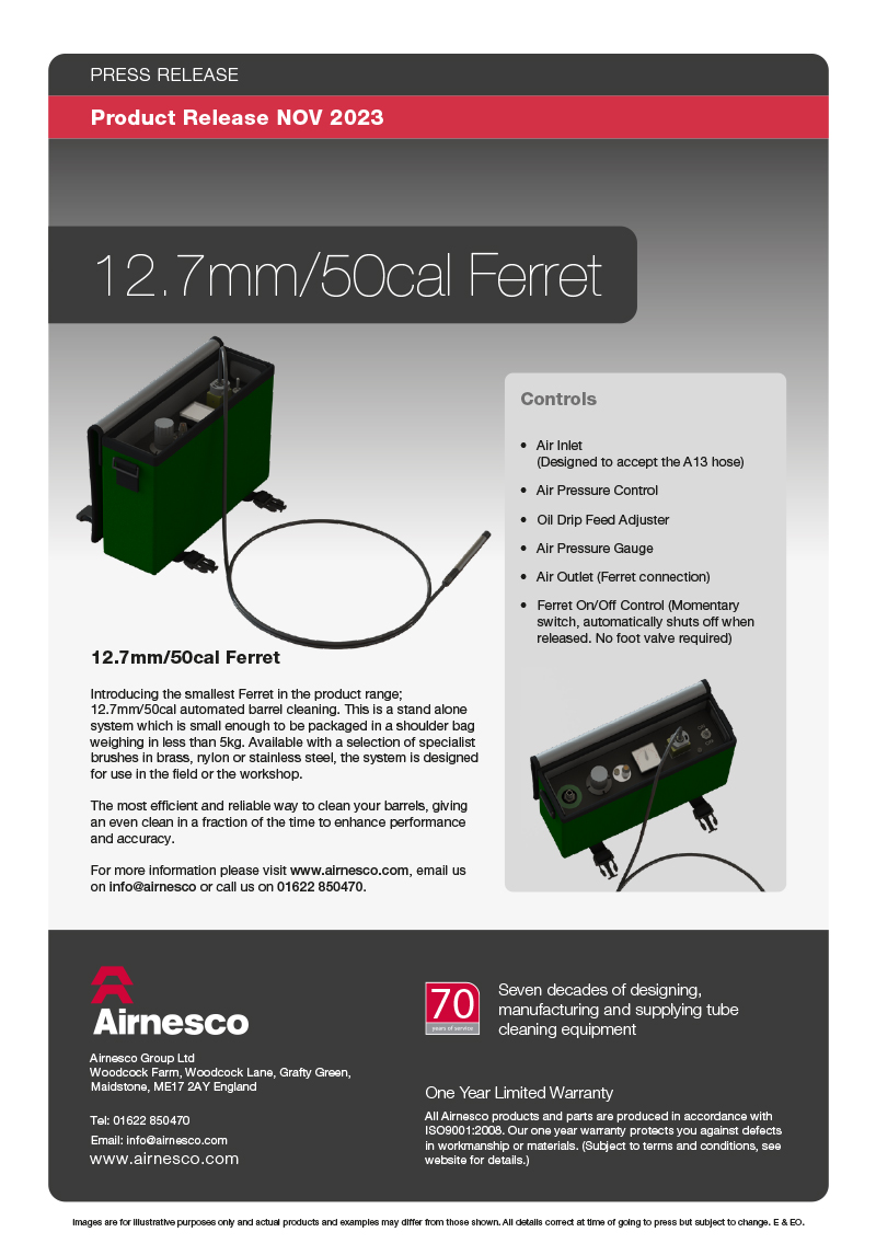 12.7mm/50cal Ferret