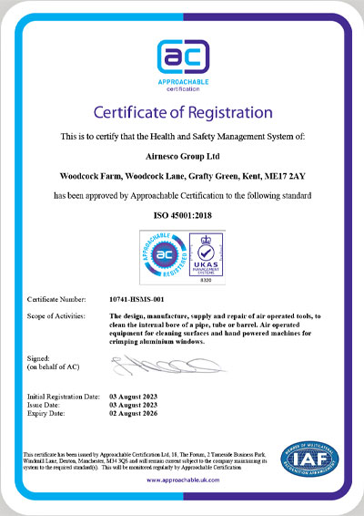 ISO 45001: Health and Safety Management System